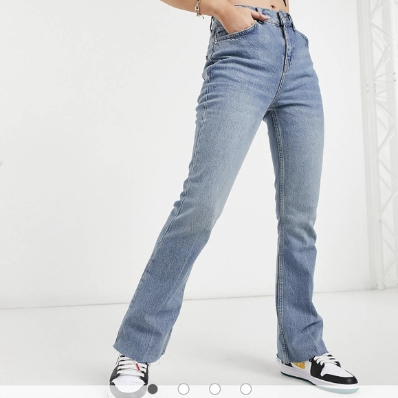 asos 70s flare jeans